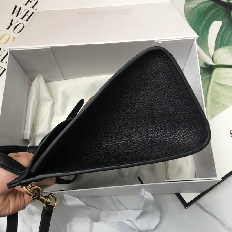 Gvc*1 gg marmont small top handle bag black leather 421890 31 x 13 x 23 cm