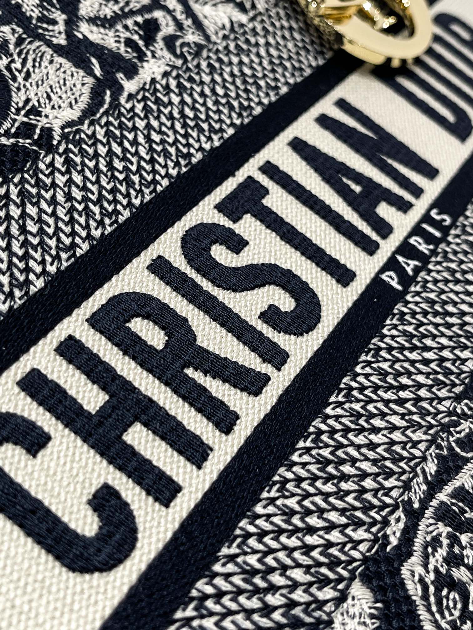 D10r large lady d-lite bag blue toile de jouy reverse embroidery m0566 32 x 25 x 11 cm