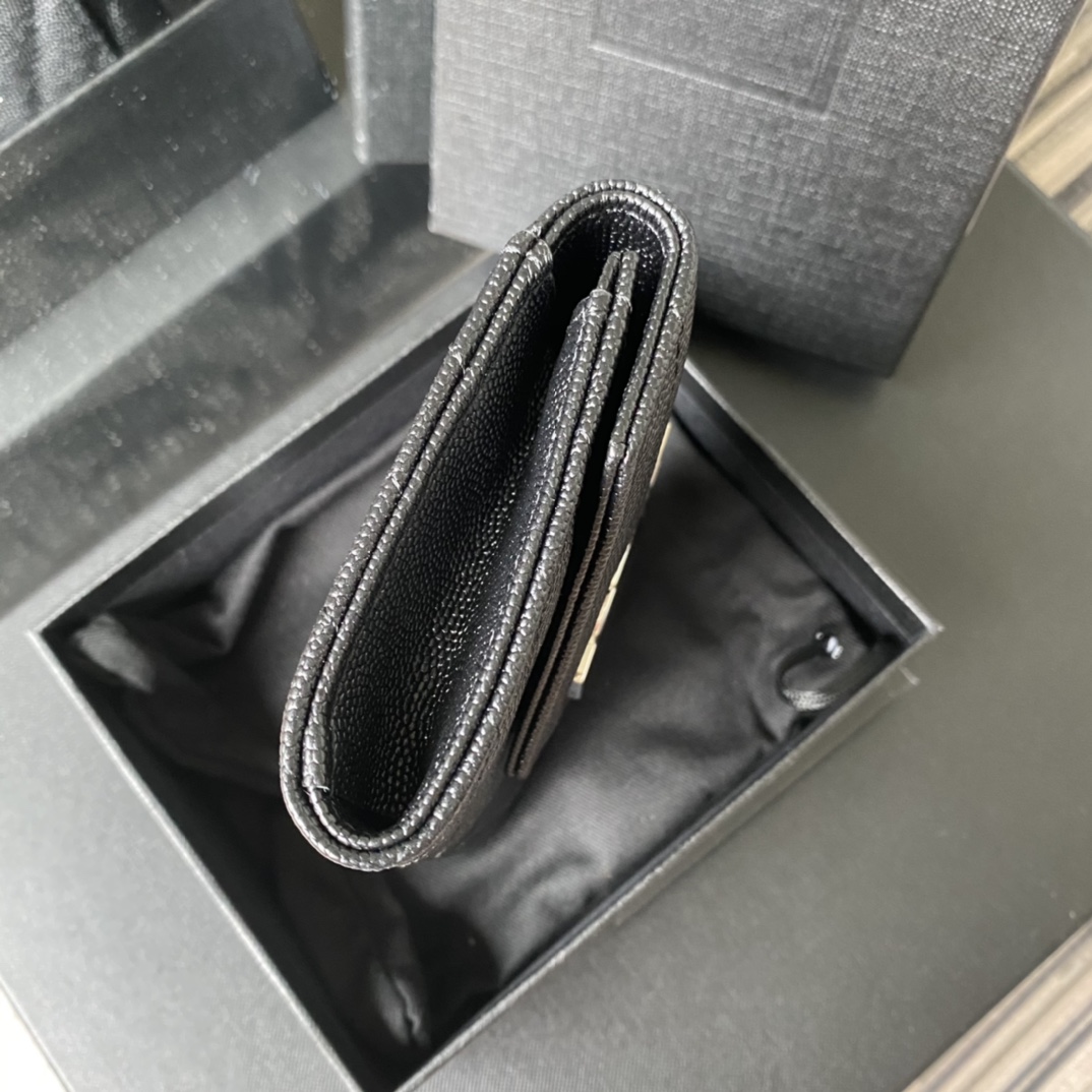 Y51 small monogram envelope wallet in grain de poudre embossed leather silver metal 414404 13.5 x 9.5 x 3 cm