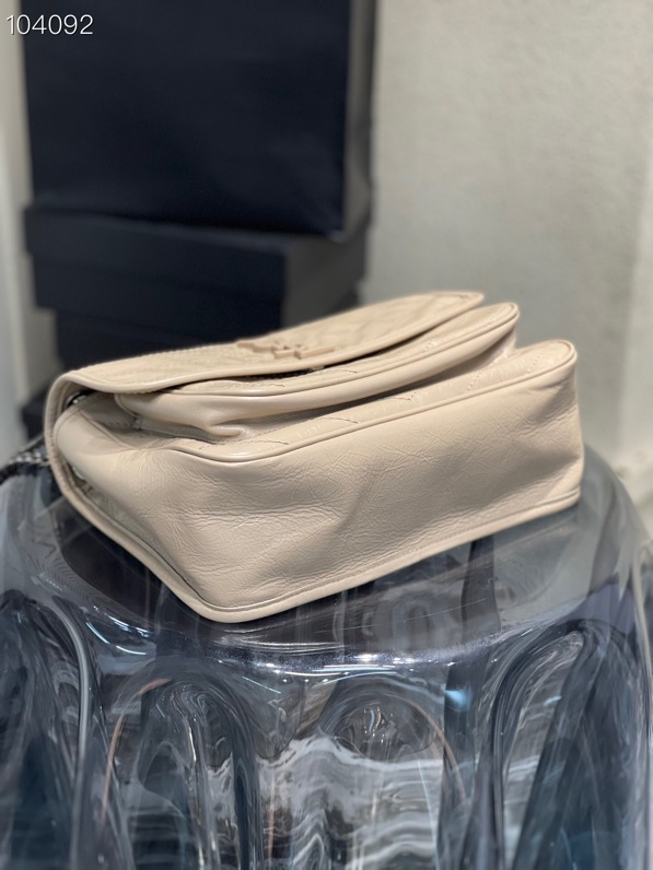 Y51 niki medium crinkled vintage leather creme 4988940 28 x 20 x 8 cm