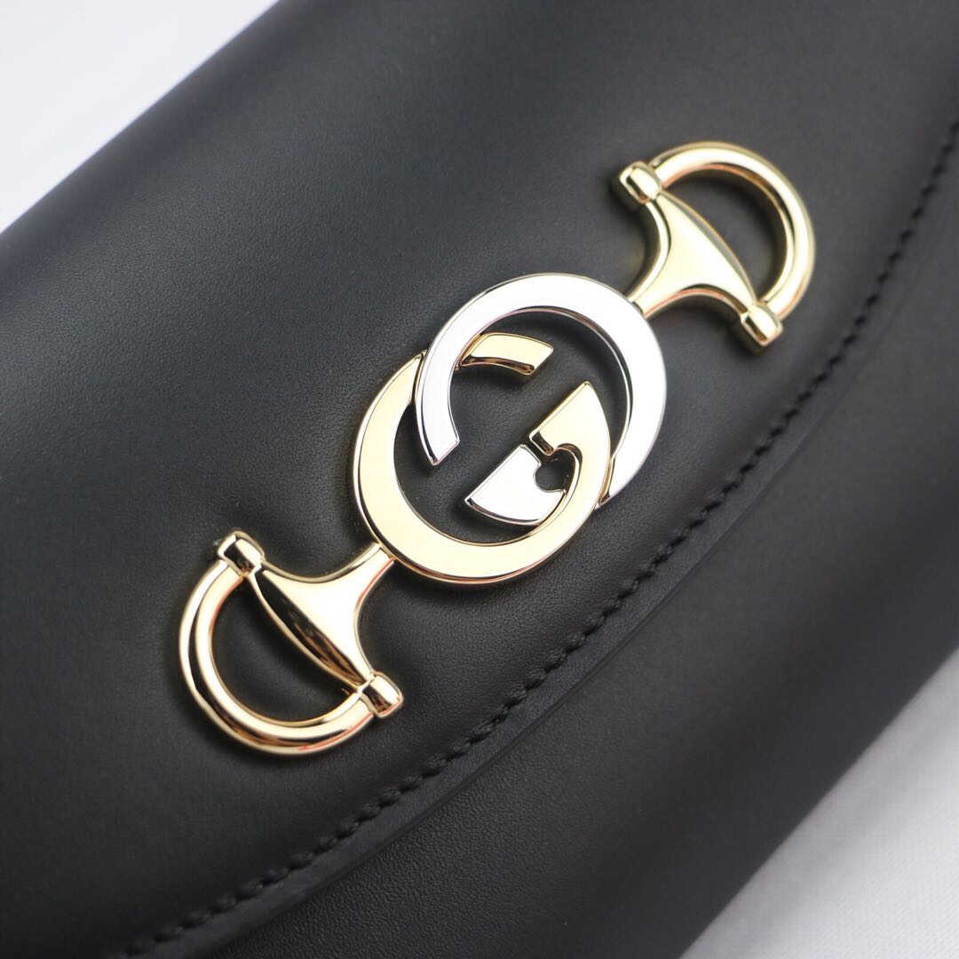 Gvc*1 mini shoulder bag leather black 564718 18.5 x 11 x 3.5 cm