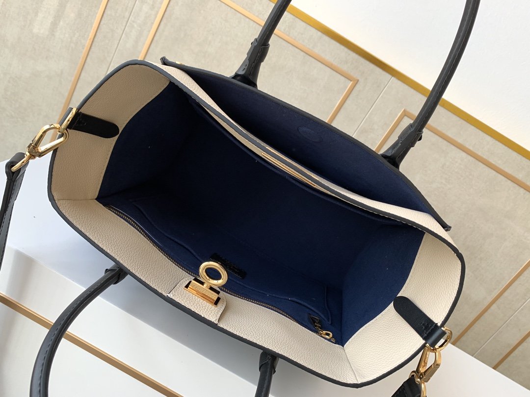 l0vis Vvtt0n on my side mm  canvas navy m53823 30.5 x 24.5 x 14 cm