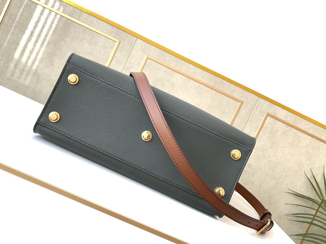 l0vis Vvtt0n on my side mm  canvas dark grey m55302 30.5 x 24.5 x 14 cm