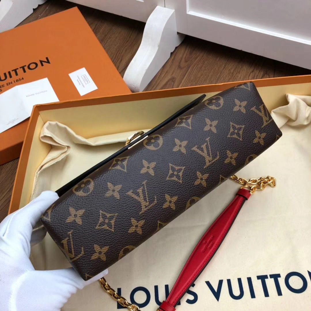 l0vis Vvtt0n saint-placide monogram canvas and leather black m43714 26 x 16 x 7 cm