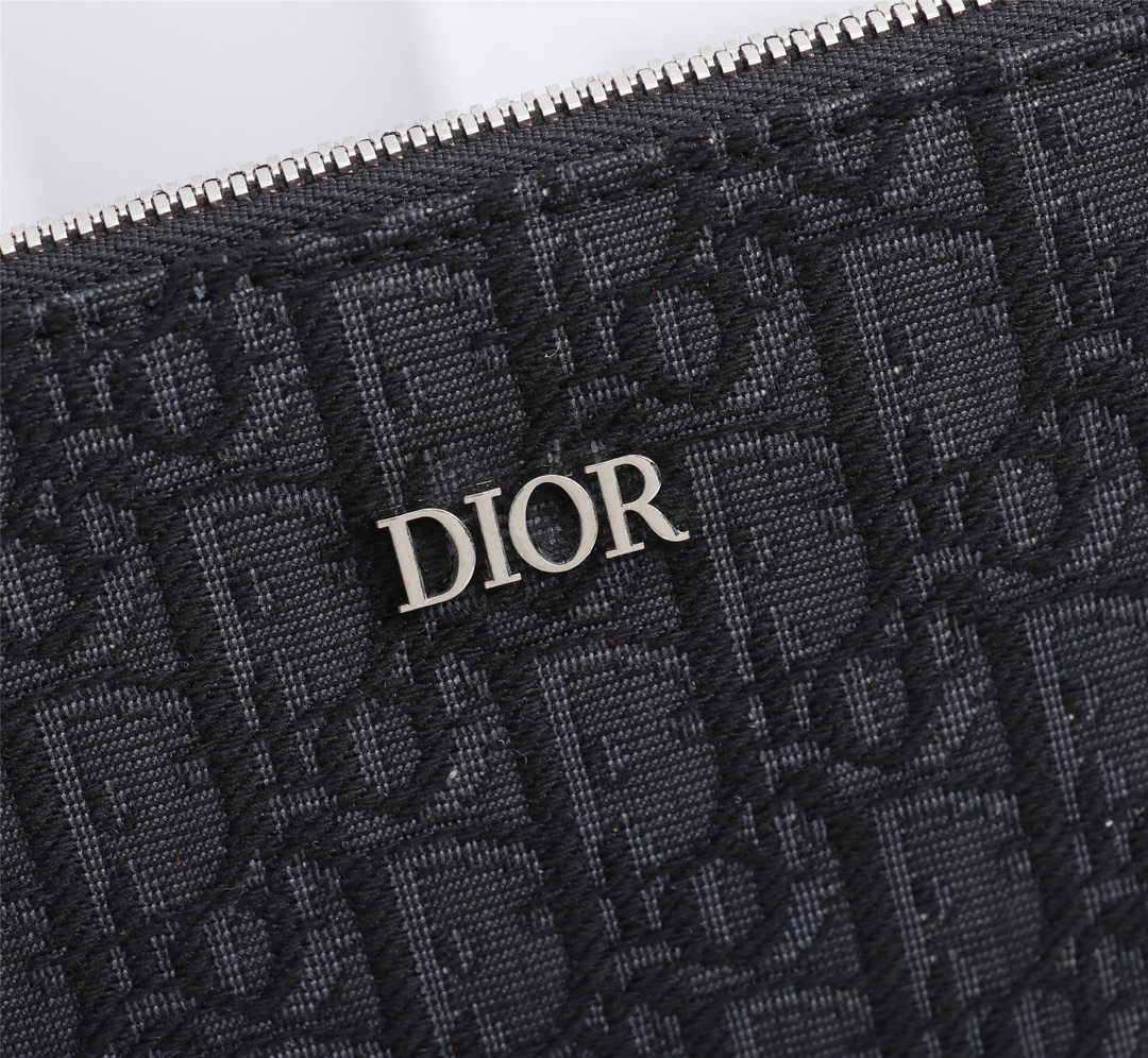 D10r pouch oblique jacquard black 2obca251yse 27 x 19 cm