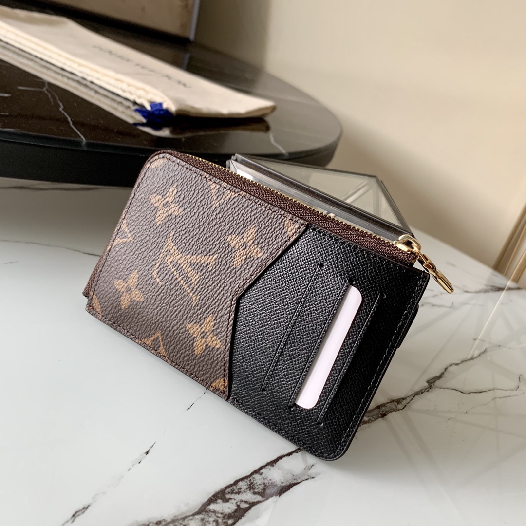 l0vis Vvtt0n card holder recto verso monogram canvas m69431 13 cm