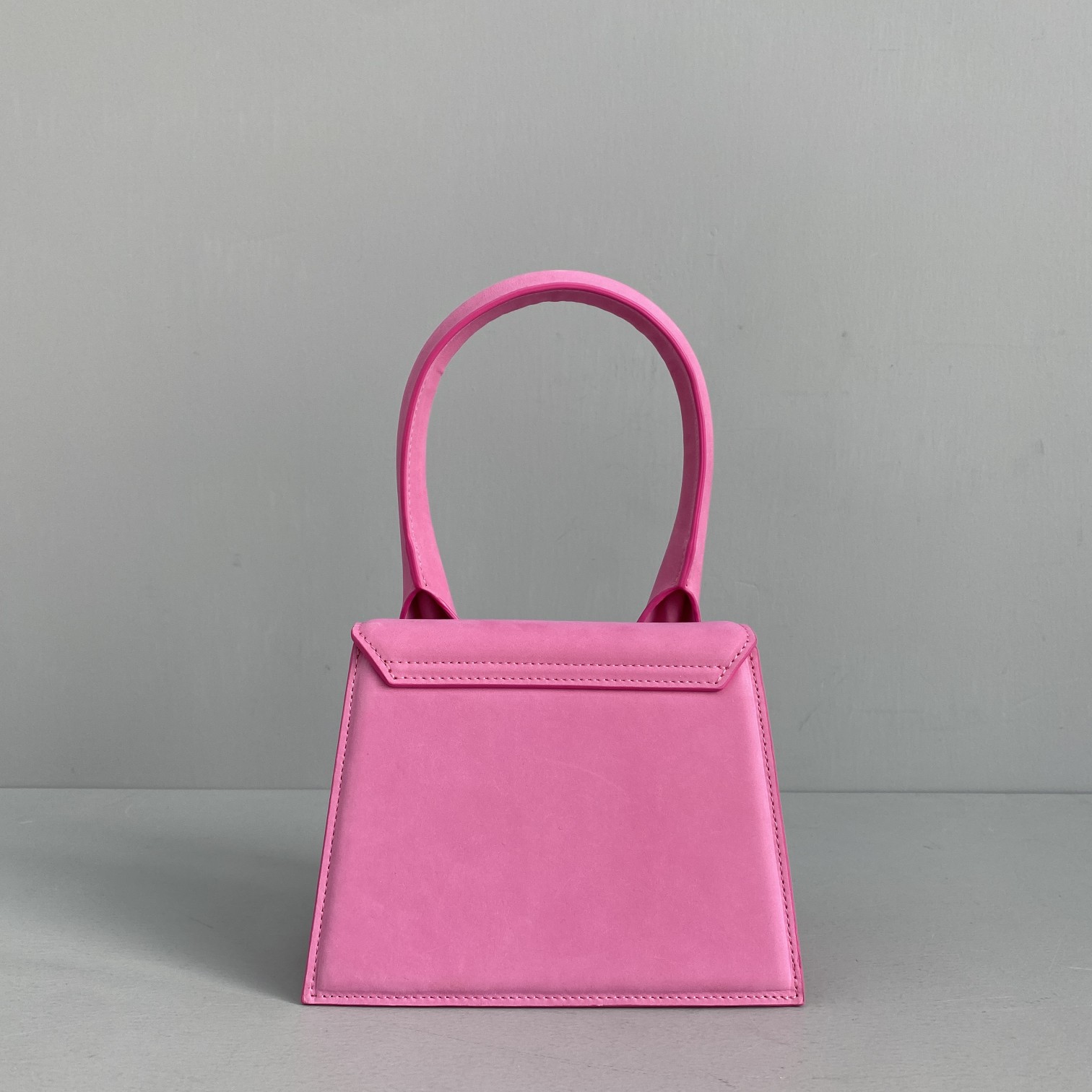 JACQUEMUS SMALL Le Chiquito Leather Pink 213BA02 18 x 15.5 x 8 cm