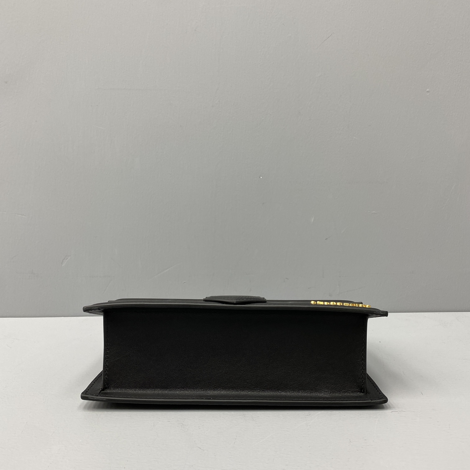 JACQUEMUS Le grand Bambino Leather Black 213BA07 24 x 13 x 7 cm