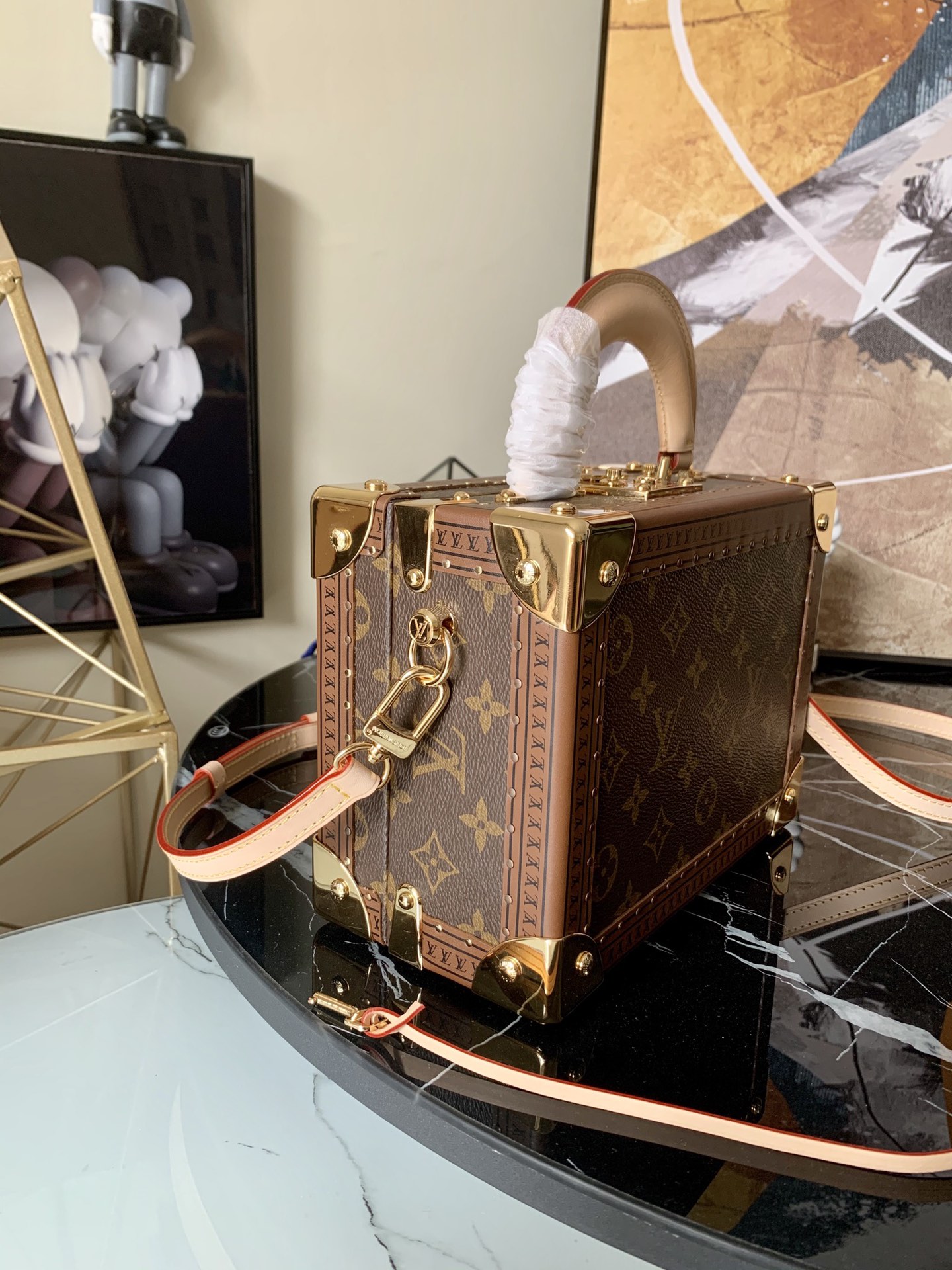 l0vis Vvtt0n valisette tresor monogram canvas m45673 22.5 x 16 x 11 cm