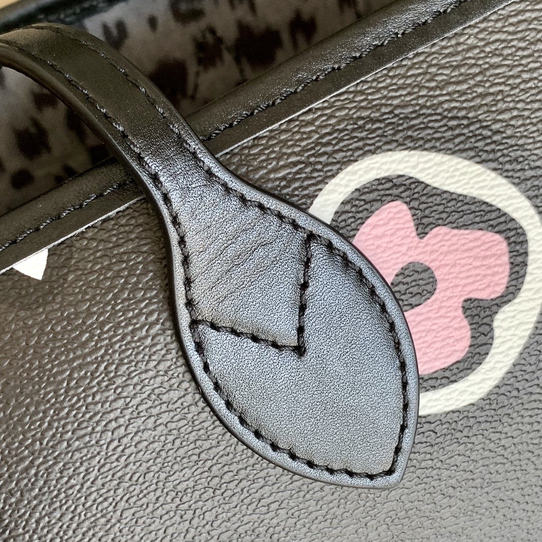 l0vis Vvtt0n neverfull mm monogram canvas wild at heart black m45818 32 cm