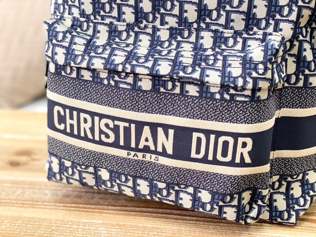 D10r travel backpack blue D10r oblique jacquard m6104 35 × 15 × 42 cm