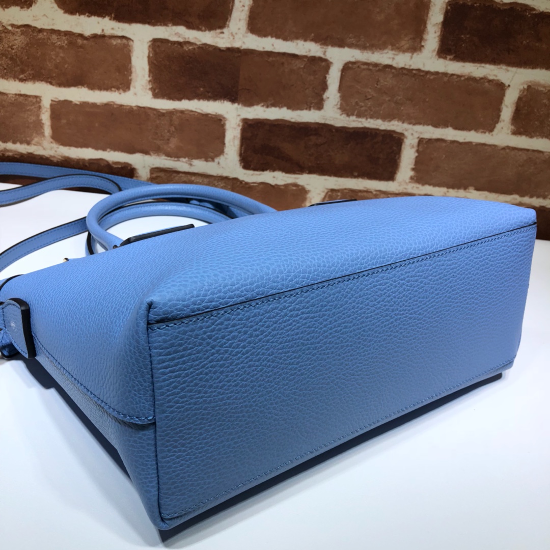 Gvc*1 convertible straight leather corn flower blue 449659 30 x 22 x 12 cm