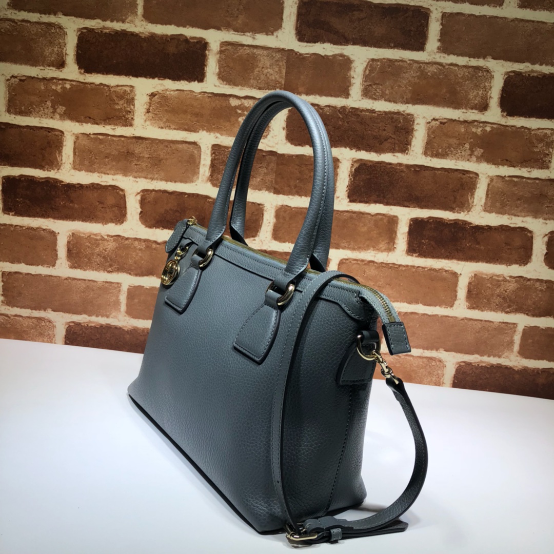 Gvc*1 convertible straight leather gray 449659 30 x 22 x 12 cm