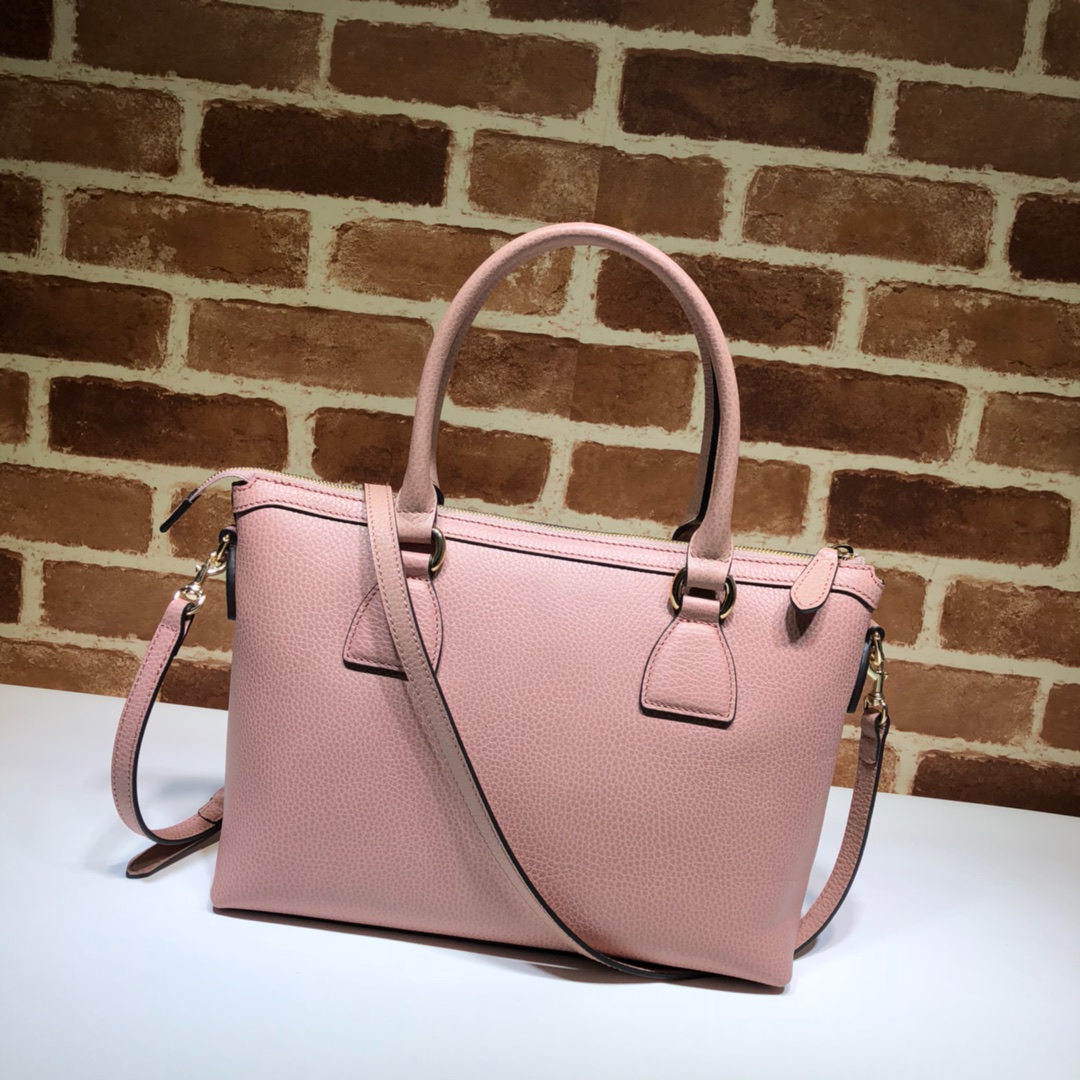 Gvc*1 convertible straight leather powder pink 449659 30 x 22 x 12 cm