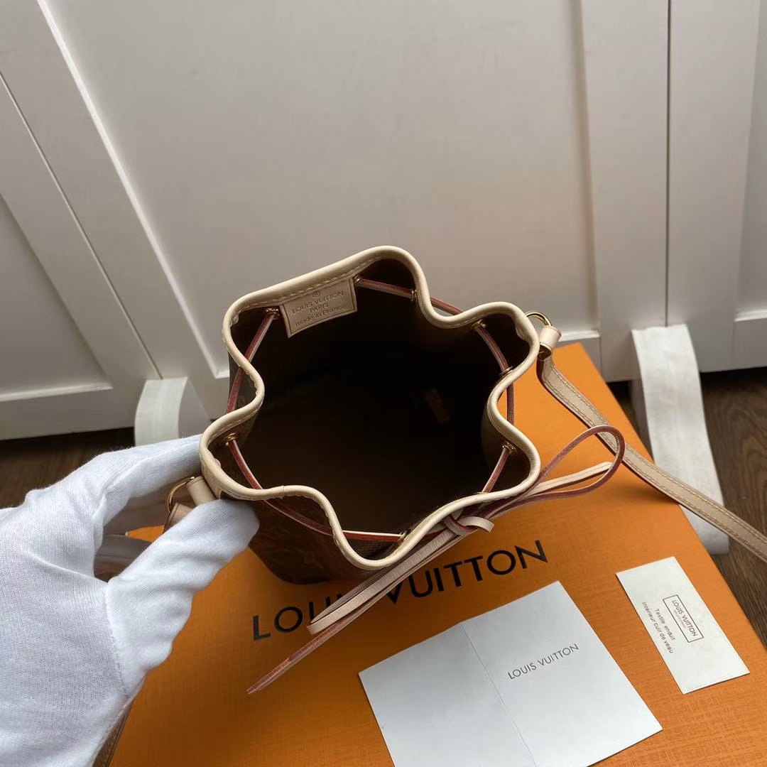 l0vis Vvtt0n nano noÉ monogram canvas m41346 13 x 15 x 9 cm