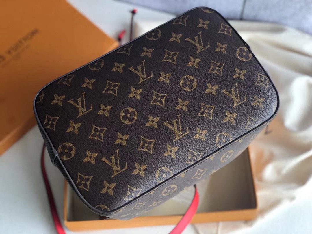 l0vis Vvtt0n nÉonoÉ mm monogram canvas coquelicot red m44021 26cm