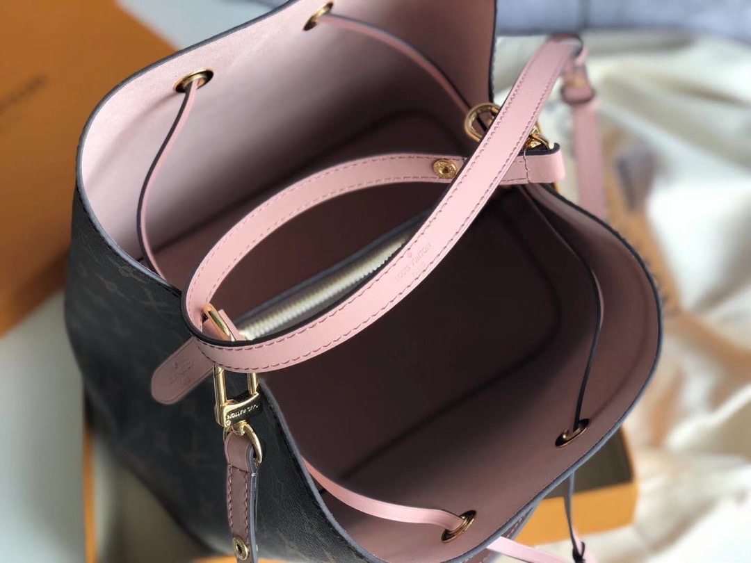 l0vis Vvtt0n nÉonoÉ mm monogram canvas rose poudré pink m44022 26 cm