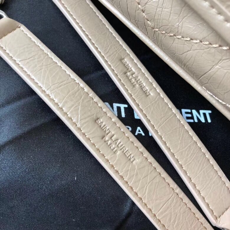 Y51 niki baby in lambskin leathe beige 5330371 22 x 16.5 x 12 cm