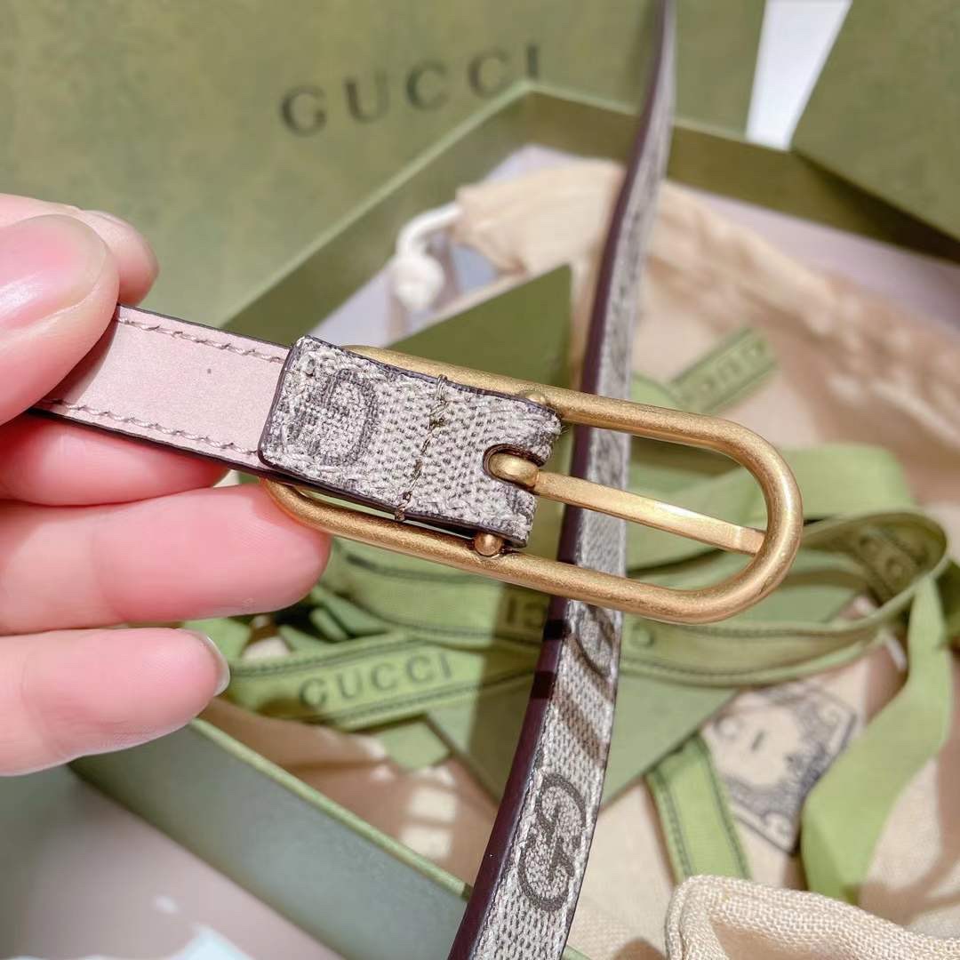 Gvc*1 Gvc*1ssima leather waist belt pink