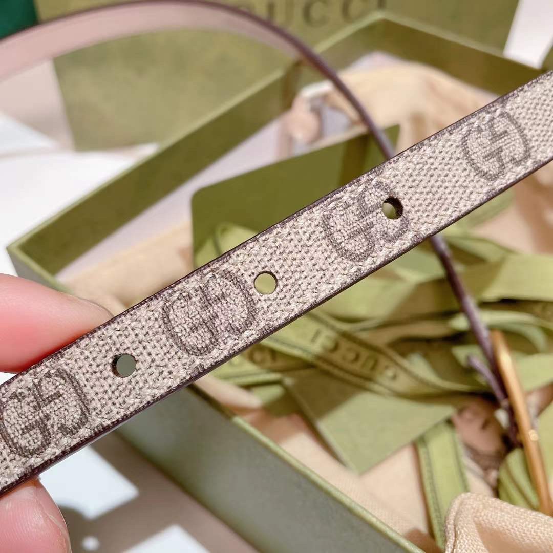 Gvc*1 Gvc*1ssima leather waist belt pink