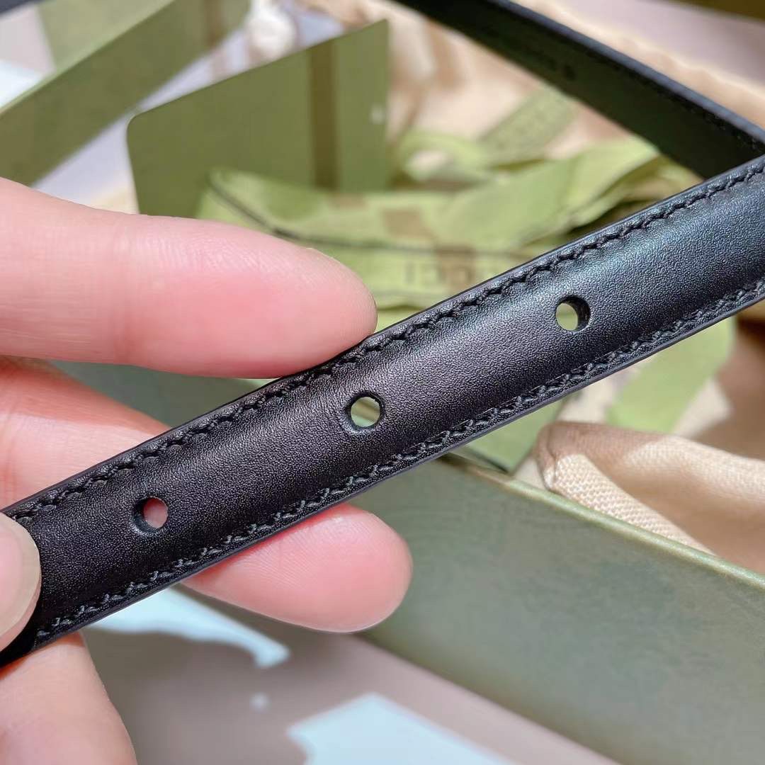 Gvc*1 Gvc*1ssima leather waist belt black