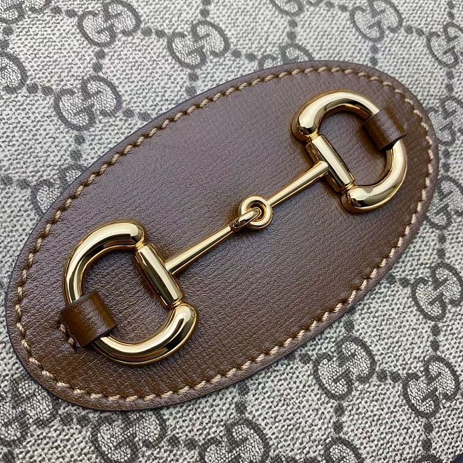 Gvc*1 horsebit 1955 small top handle gg brown 621220 25 x 24 x 9 cm