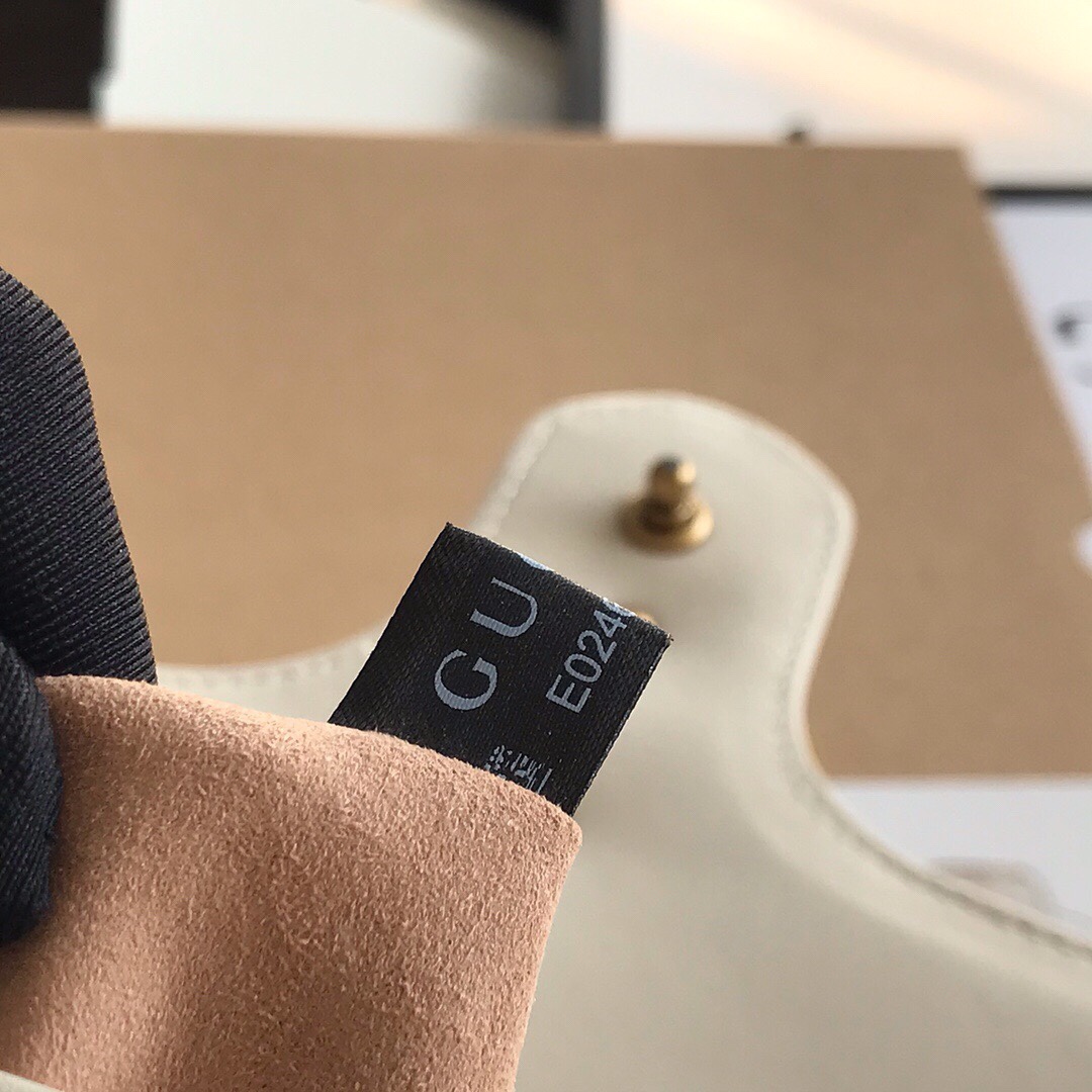 Gvc*1 gg marmont small top handle bag white 27 x 19 x 10.5 cm