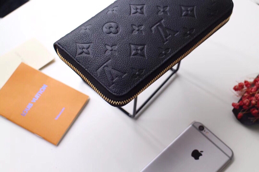 l0vis Vvtt0n zippy wallet monogram leather black m61864 19.5 x 10 cm