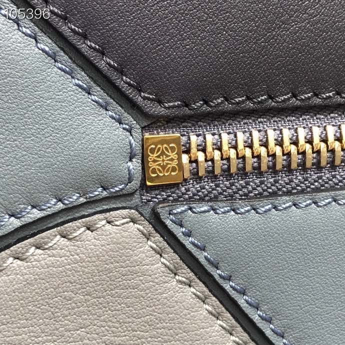 L0ew* puzzle grey color blocking 29cm