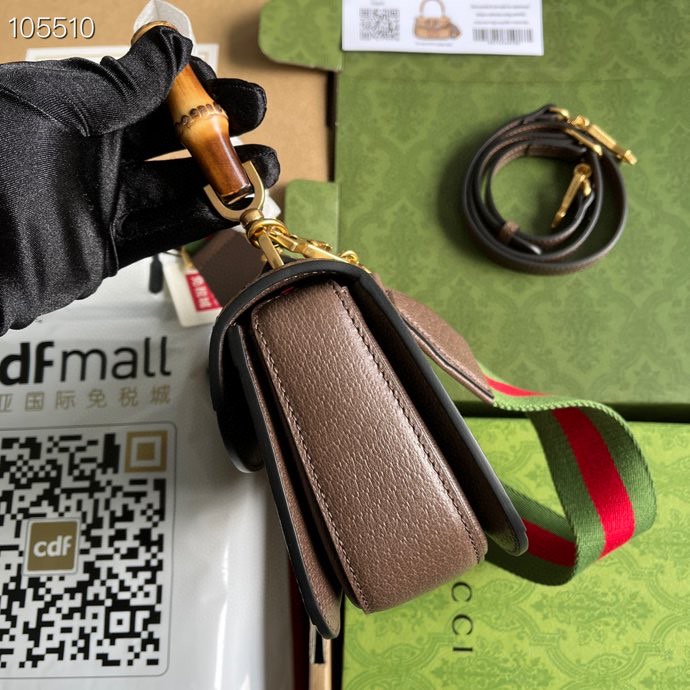 Gvc*1 original leather matching bag 21cm