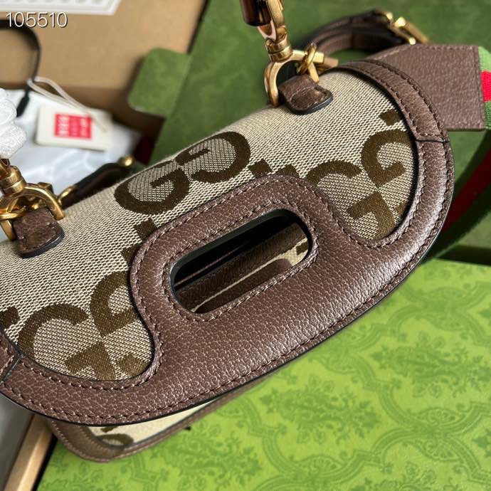 Gvc*1 original leather matching bag 21cm