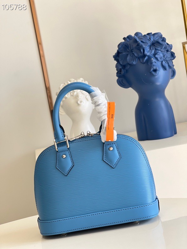 LV alma bag BB handbag M57341 blue 23.5cm