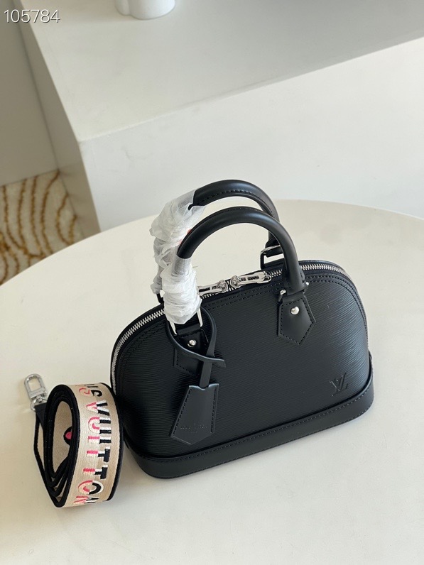 LV alma bag BB handbag M57341 black 23.5cm