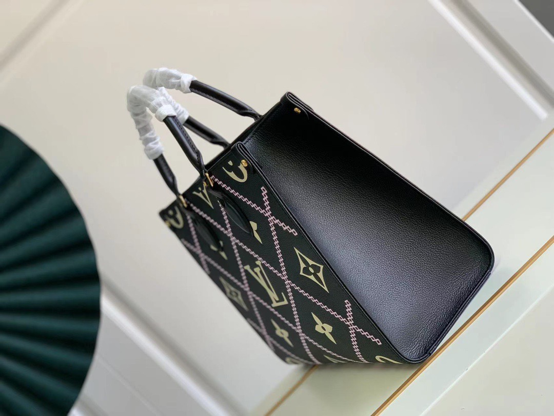 l0vis Vvtt0n onthego mm tote bag black m46015 35 cm