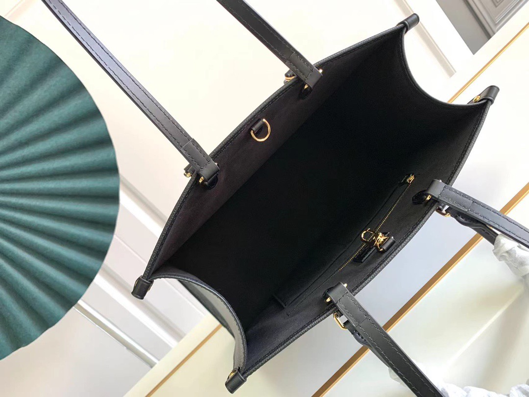 l0vis Vvtt0n onthego mm tote bag black m46015 35 cm