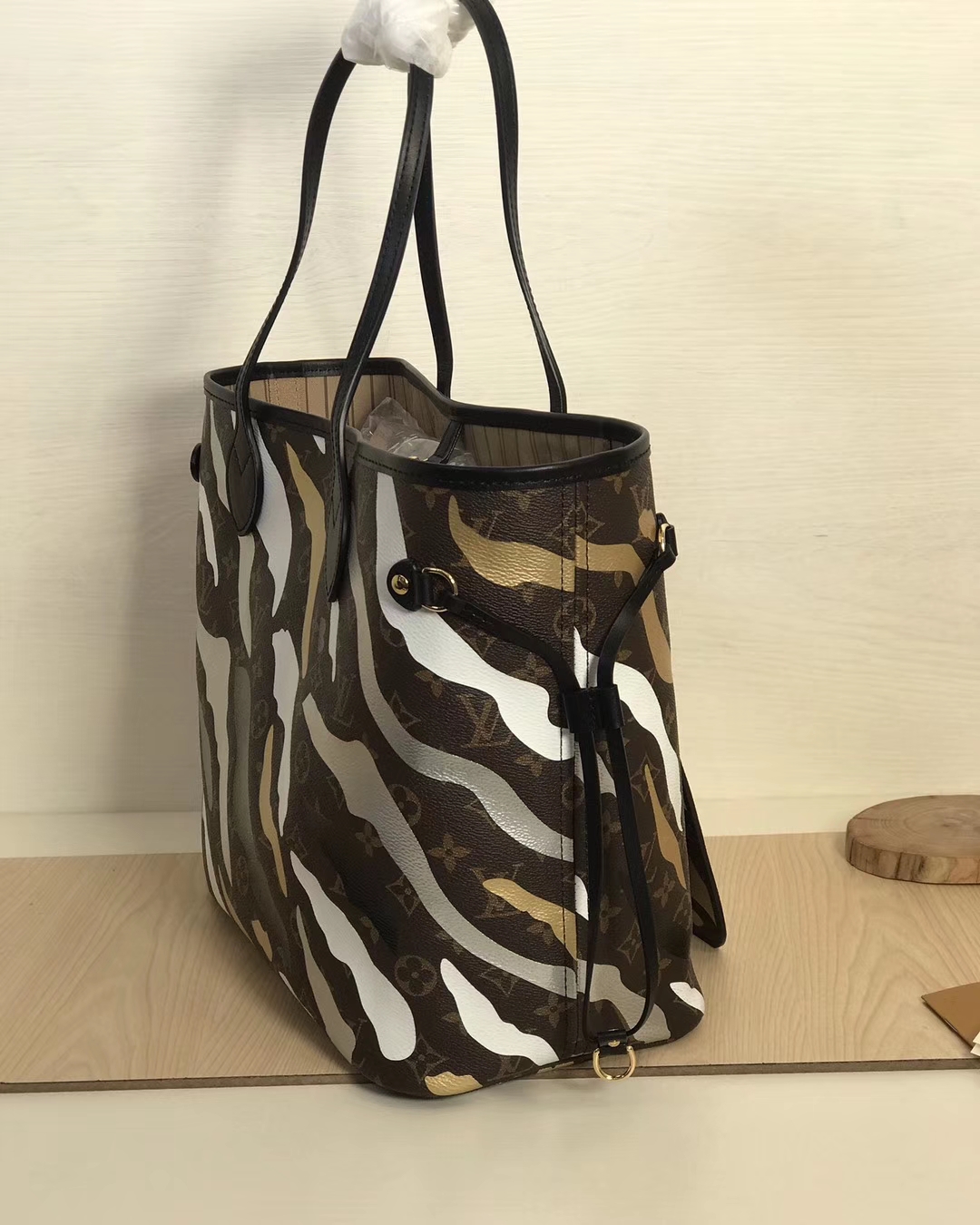 LV M45201 xlol Neverfull medium handbag mm 31cm