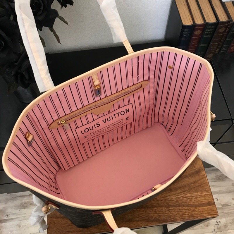 LV Neverfull Mommy shopping GM bag white 40cm m32231