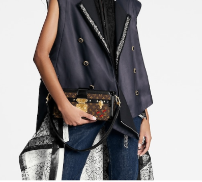 LV PETITE MALLE EAST WEST M46120 27CM