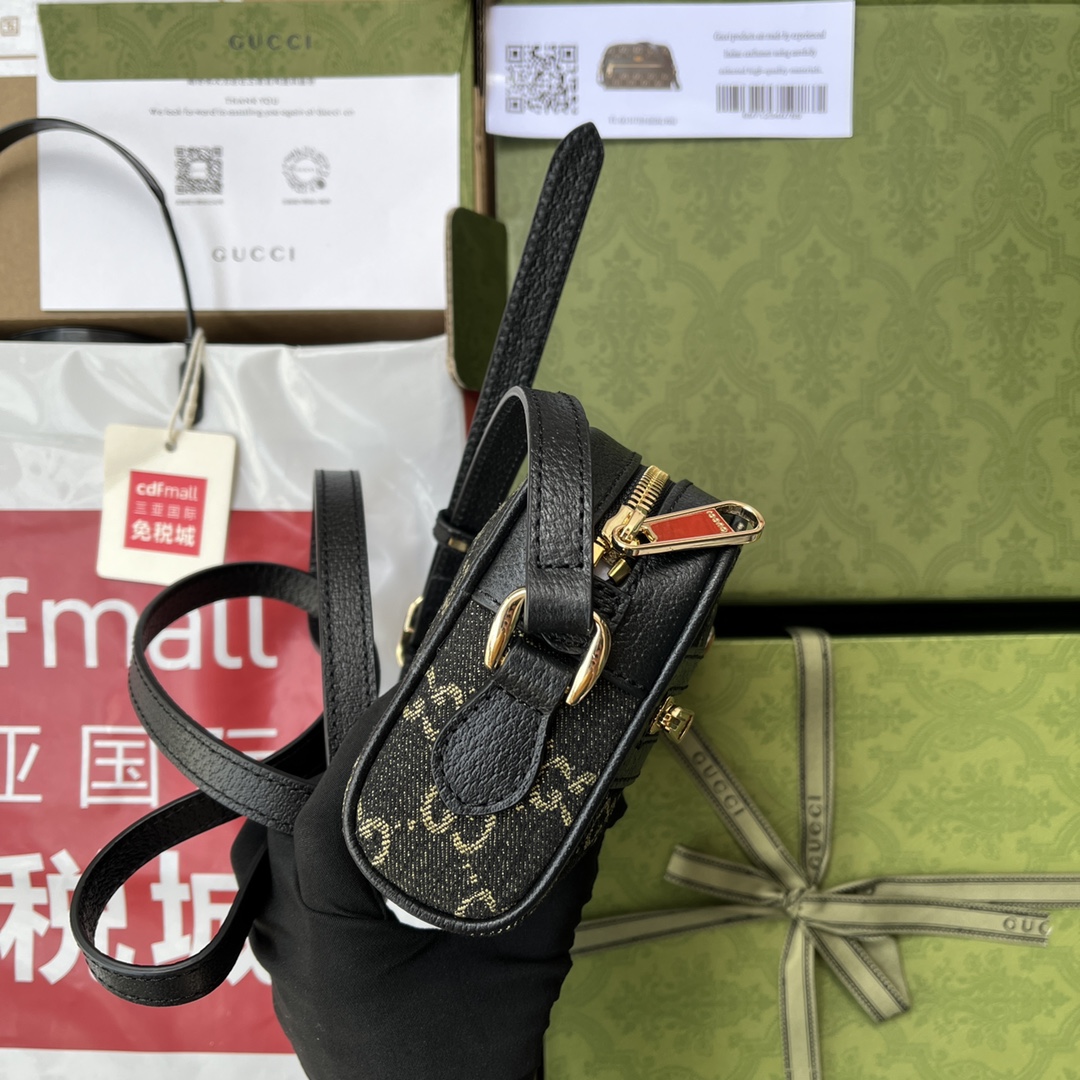 Gvc*1 denim 517350 bag 17.5cm