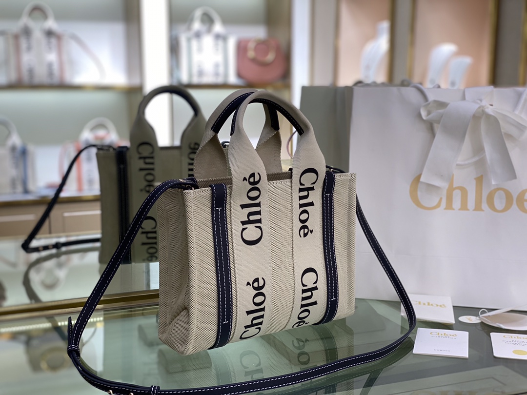 Chloe Woody tote bag N7666 26.5cm 02