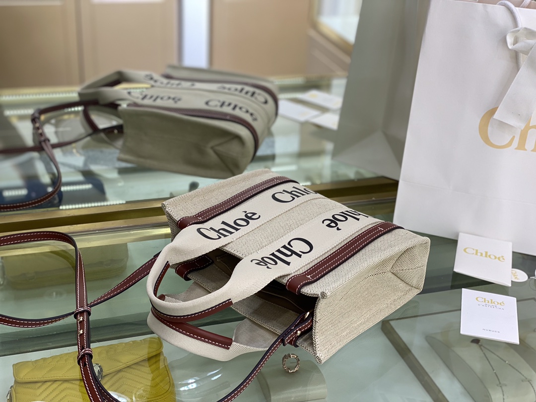 Chloe Woody tote bag N7666 26.5cm 03