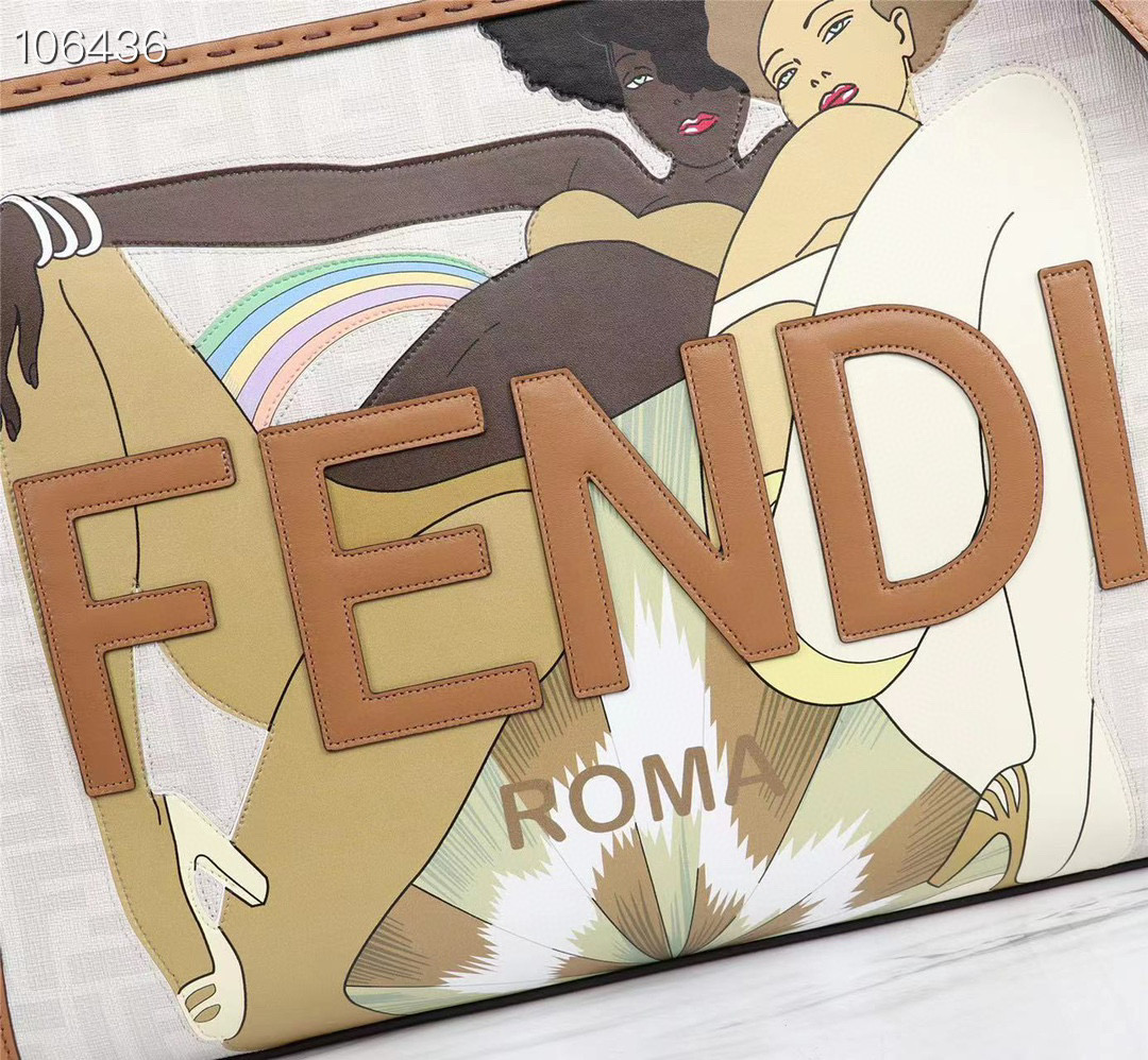 F**di tote bag mm 36cm