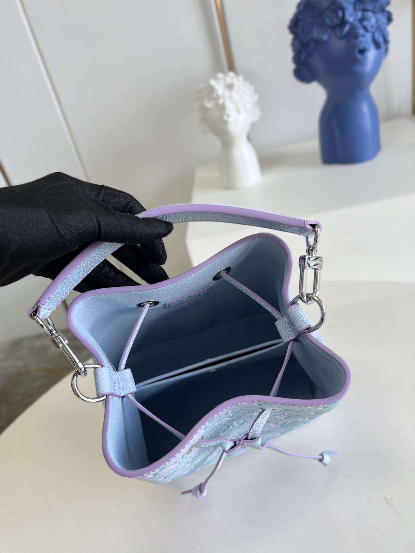 LV small NEONOE PURPLE M46173 20cm