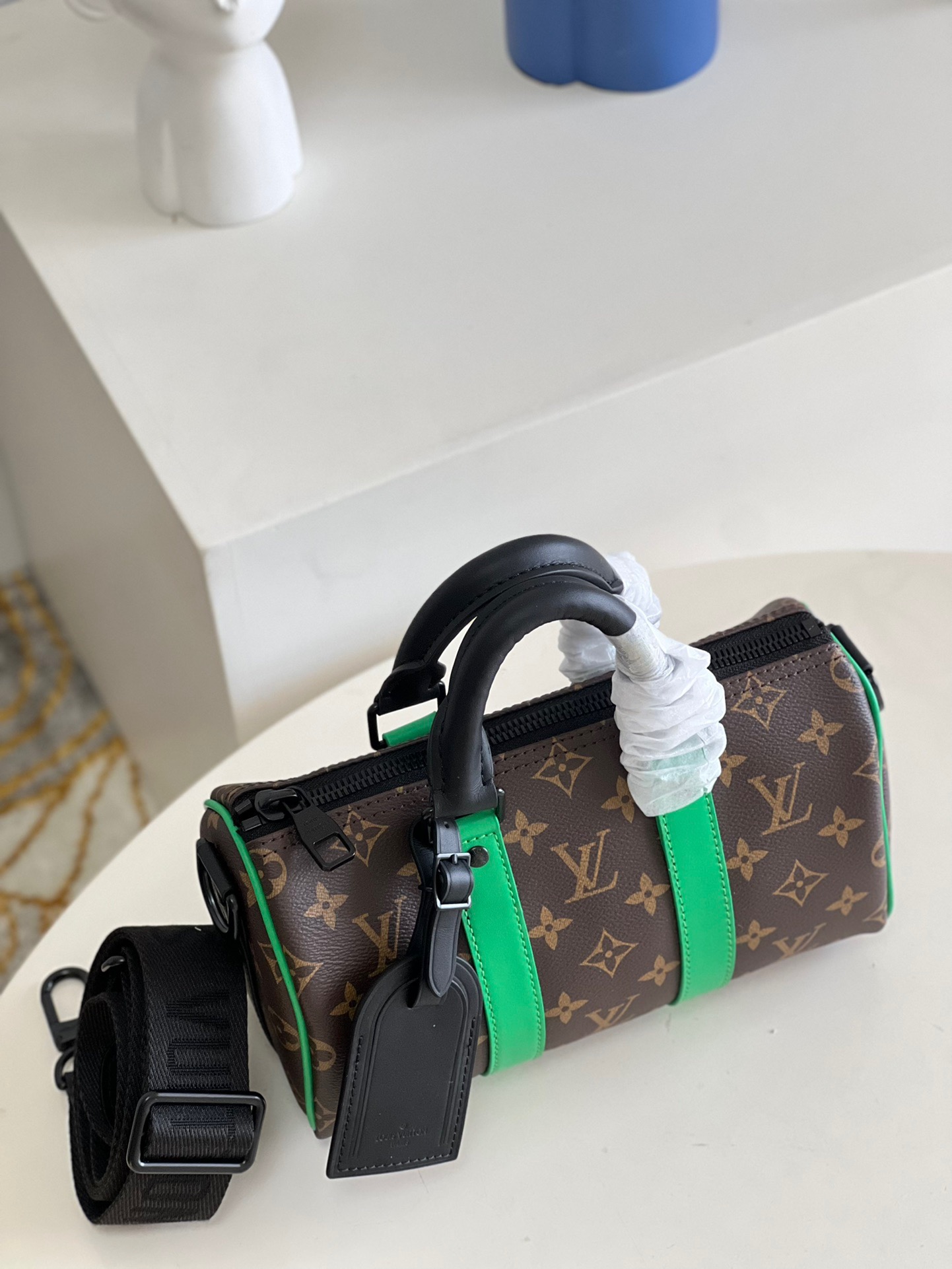 LV Keepall XS 25 M20900 green 25cm