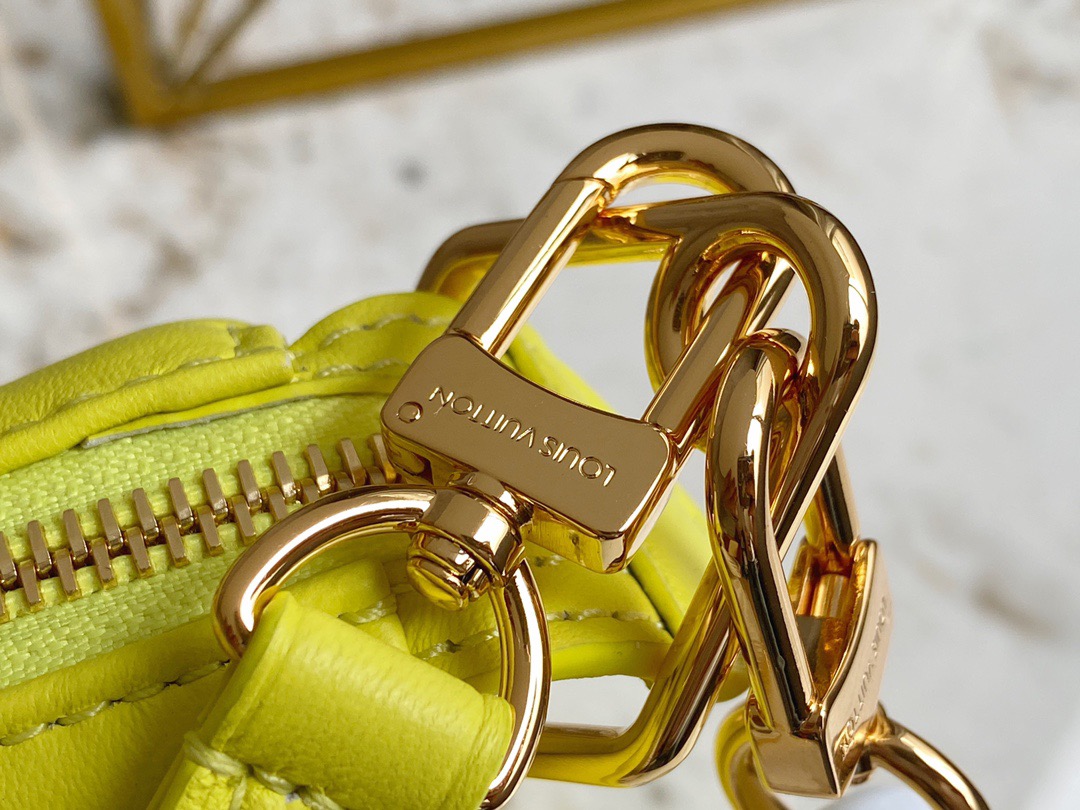 LV Coussin PM M57790 yellow 26cm