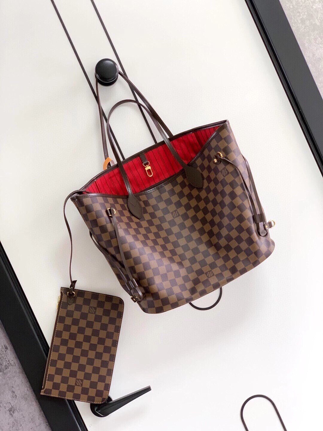 LV Neverfull MM M41603 Red - 32x 28 x 14 cm