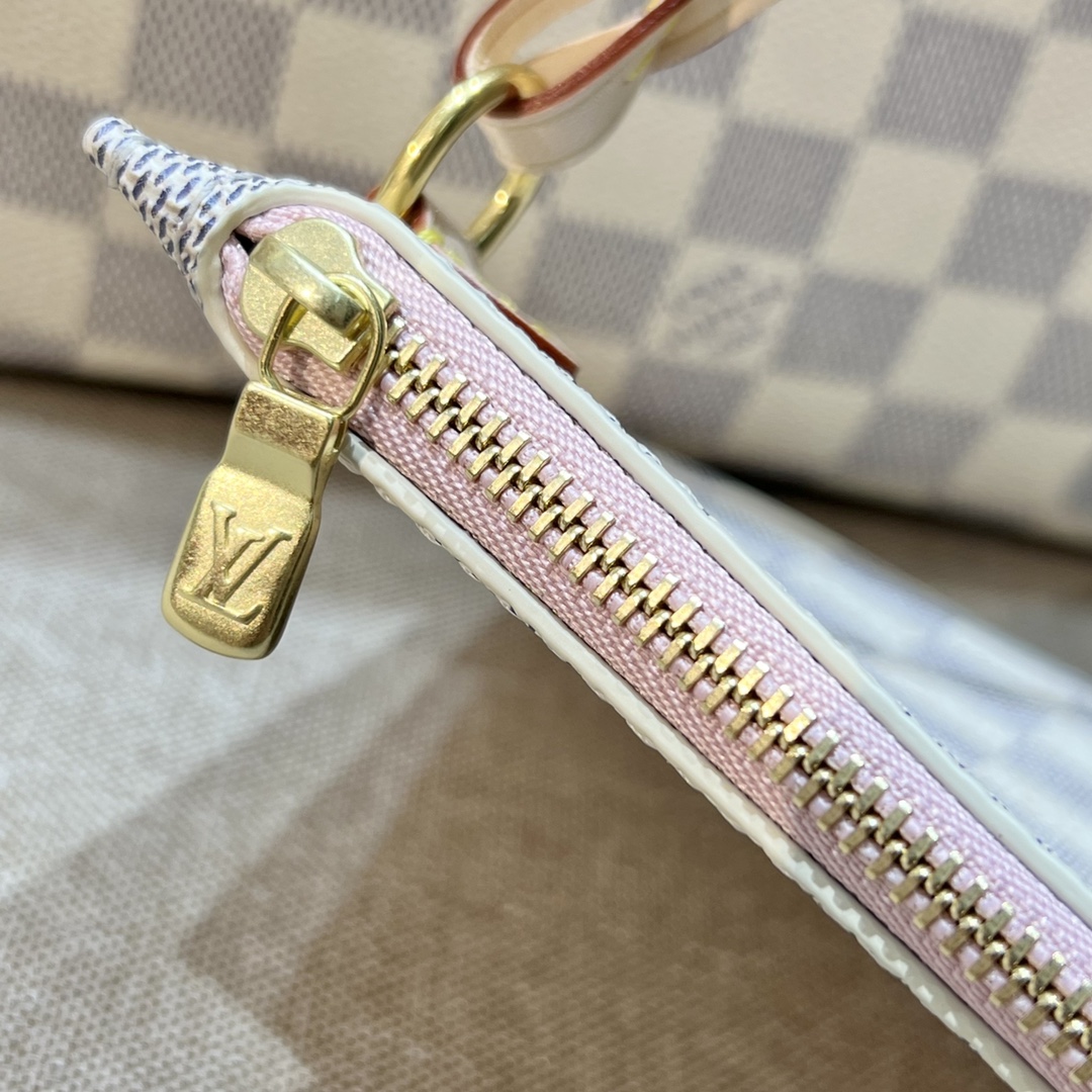 LV Neverfull  Checkerboard  N41605 - 31 x 28 x 14CM