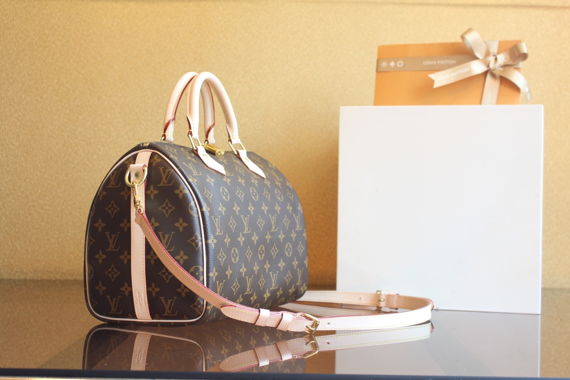 LV Speedy Bandouliere 30 M41112- 30 x 21 x 17 cm