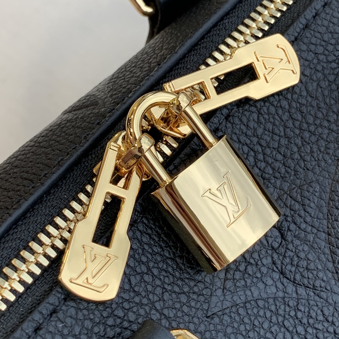 LV Speedy Bandoulière 20 Black M46575 - 20.5x13.5x12cm