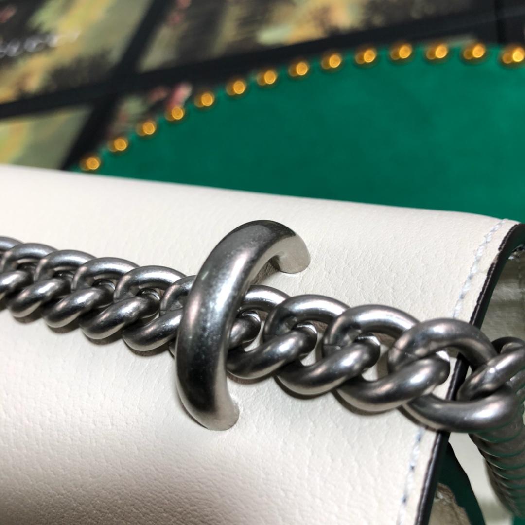 Gvc*1 small dionysus shoulder bag with large white 400249 - 28x17x9cm